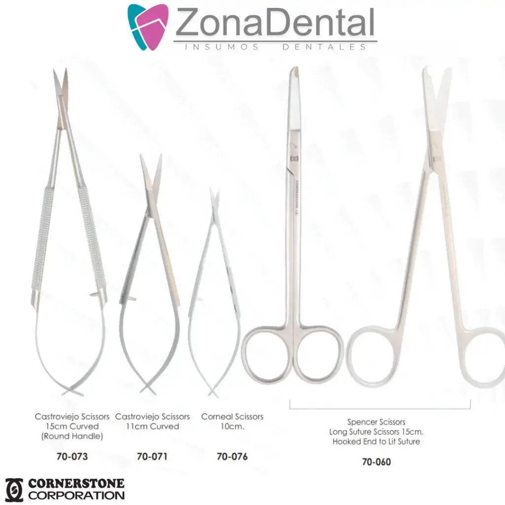 TIJERA PARA SUTURA CORNERSTONE (70-073)