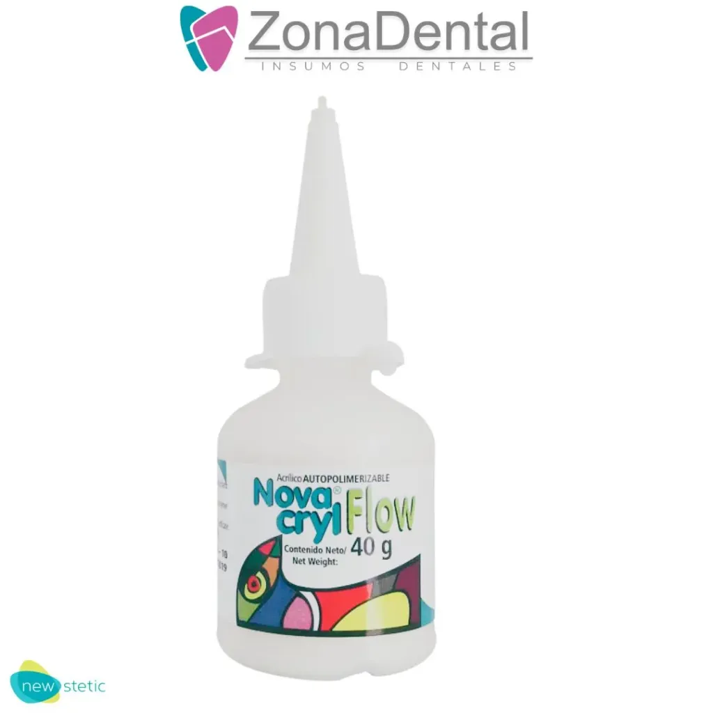NOVACRYL FLOW ACRILICO AUTOPOLIMERIZABLE NEW STETIC (A1)