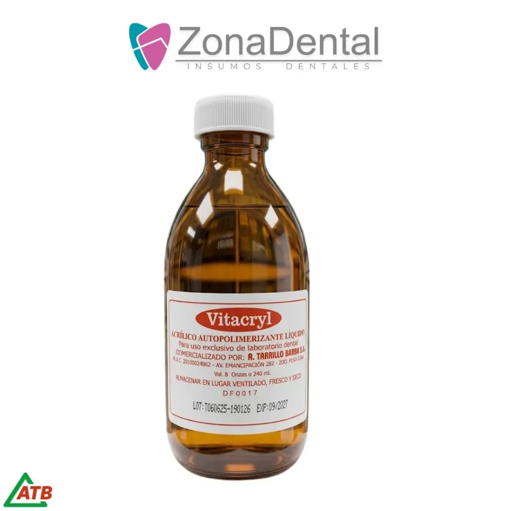 MONOMERO AUTOCURABLE 240ml VITACRON