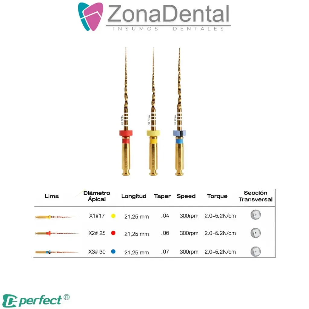 LIMA ROTATORIA MTF PLUS - GOLD PERFECT