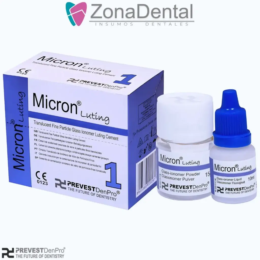 MICRON 1 LUTING IONÓMERO CEMENTACION  15g/10 ml. PREVEST