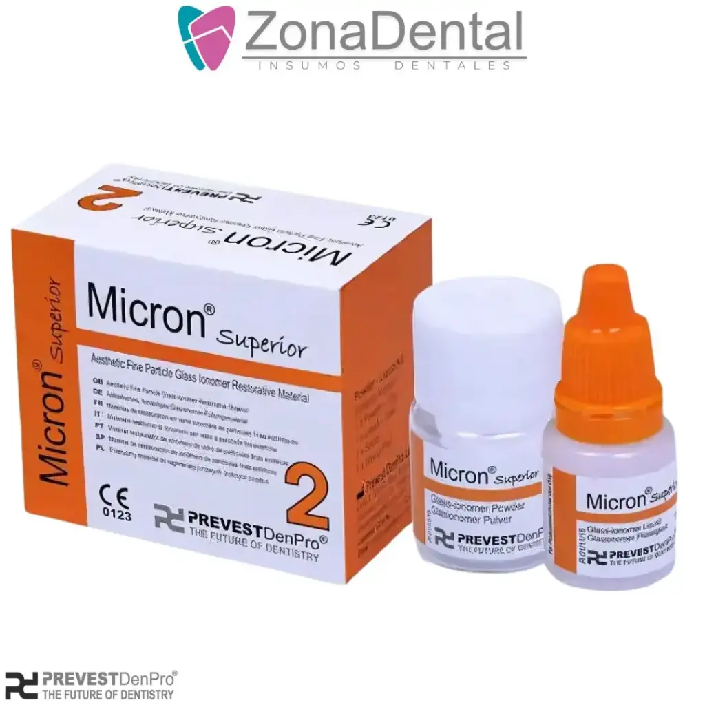 MICRON 2 SUPERIOR  IONOMERO RESTAURACION  15g/10ml PREVEST