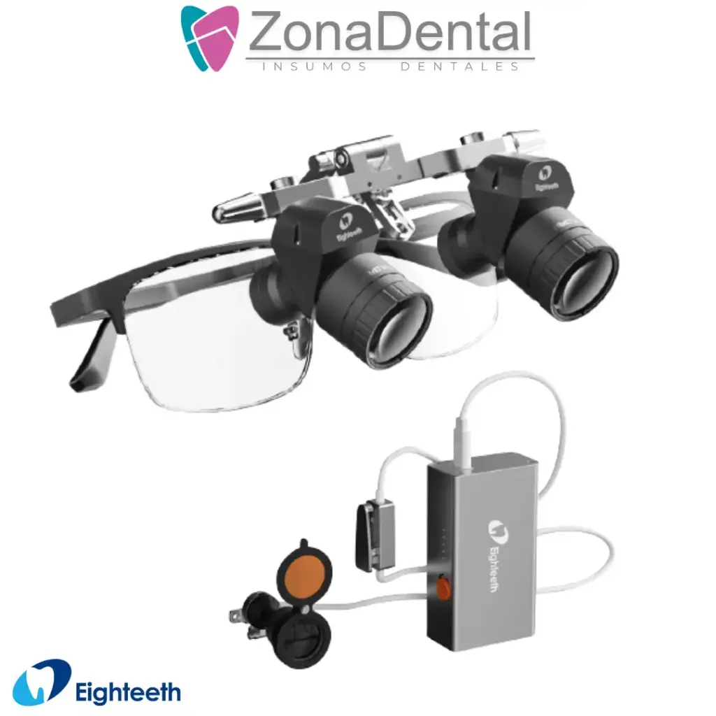 LUPA DE MAGNIFICACION 5X CON LUZ EIGHTEETH