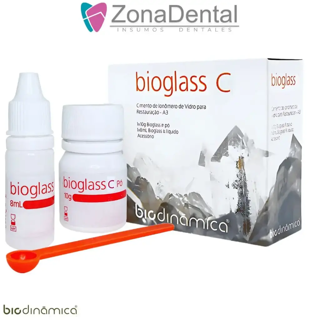 BIOGLASS C IONOMERO DE CEMENTACION BIODINAMICA