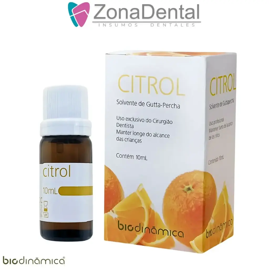 CITROL SOLVENTE GUTAPERCHA 10ml. BIODINAMICA
