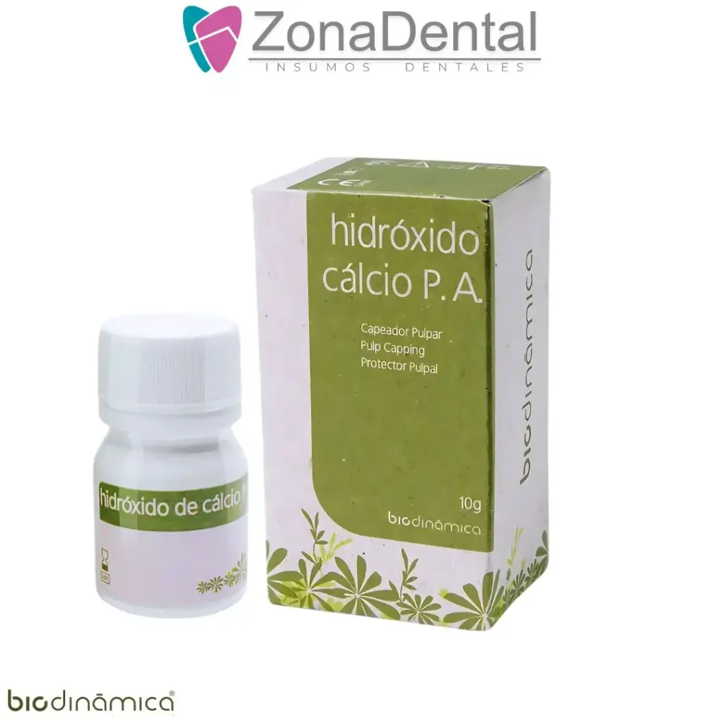 HIDROXIDO DE CALCIO EN POLVO 10gr. BIODINAMICA