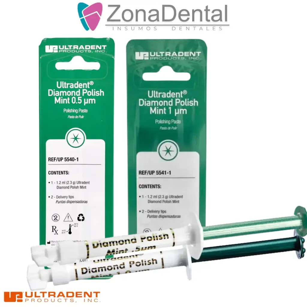 DIAMOND POLISH MINT PASTA PULIR 1.2 ml. ULTRADENT