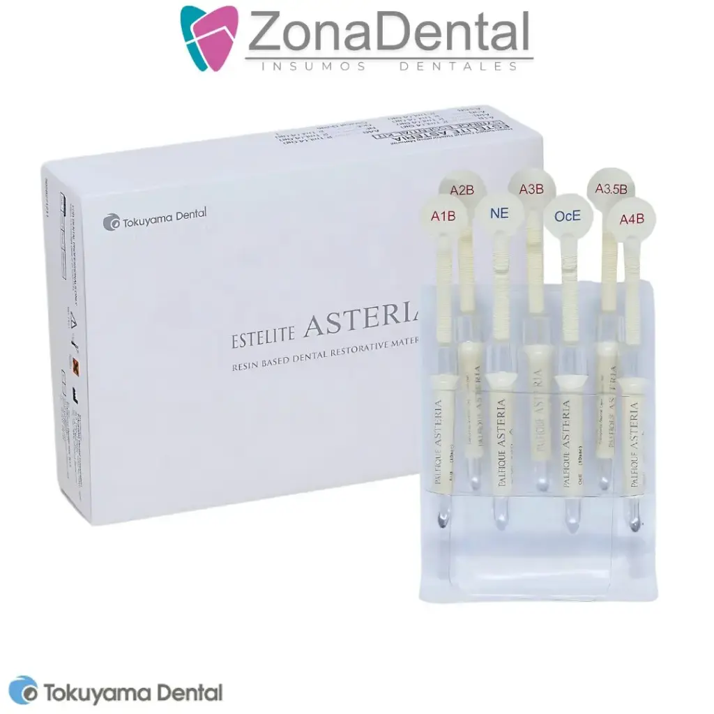 PALFIQUE ASTERIA KIT RESINA 7 jer de 4g TOKUYAMA