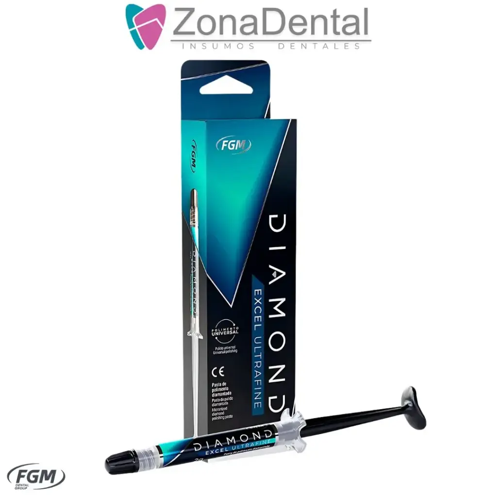 DIAMOND EXCEL ULTRAFINE PASTA PARA PULIR 0.5 microns 2g FGM