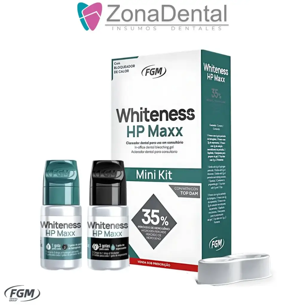 WHITENESS HP MAX 35% MINI KIT BLANQUEAMIENTO FGM