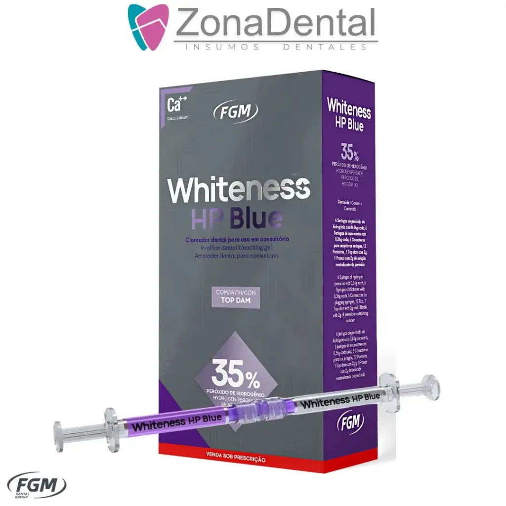 WHITENESS HP BLUE 35% MINI KIT BLANQUEAMIENTO FGM