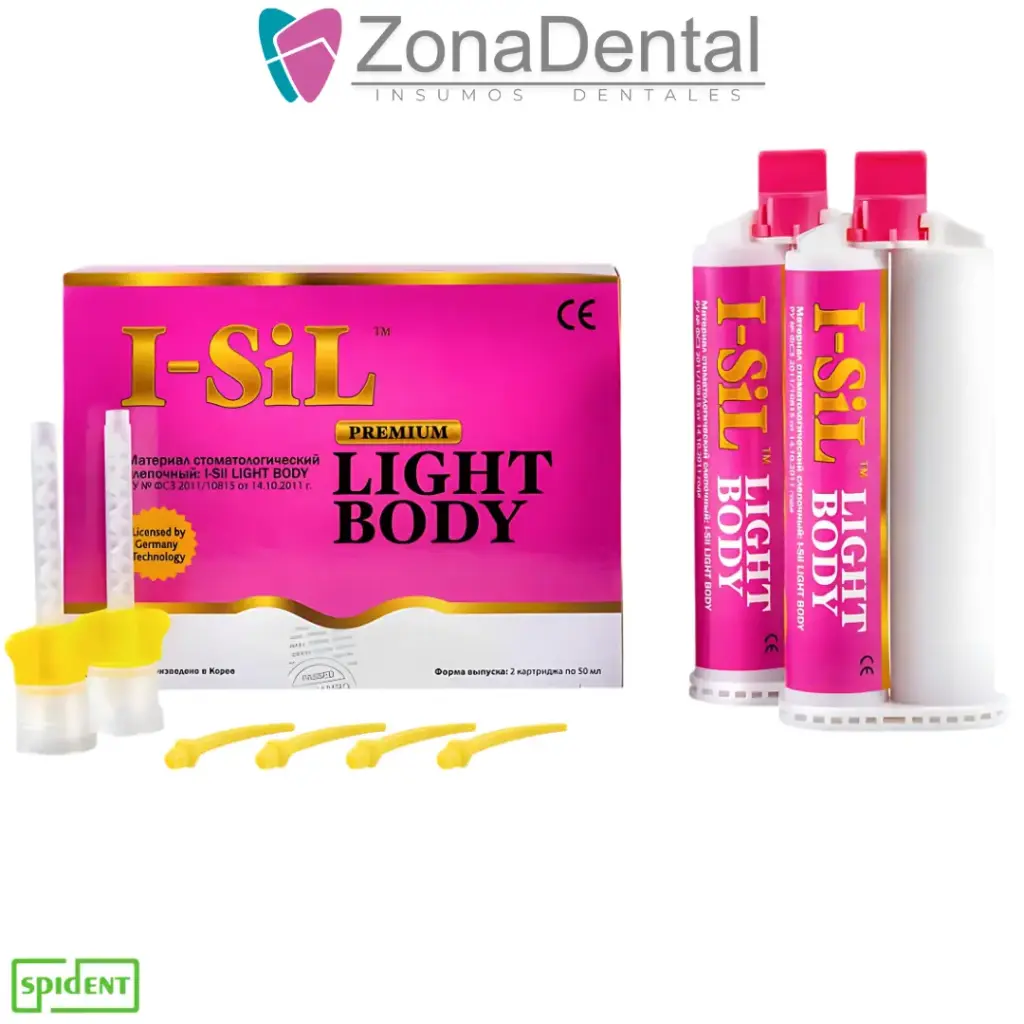 I SIL LIGHT BODY 50ml x2 SPIDENT