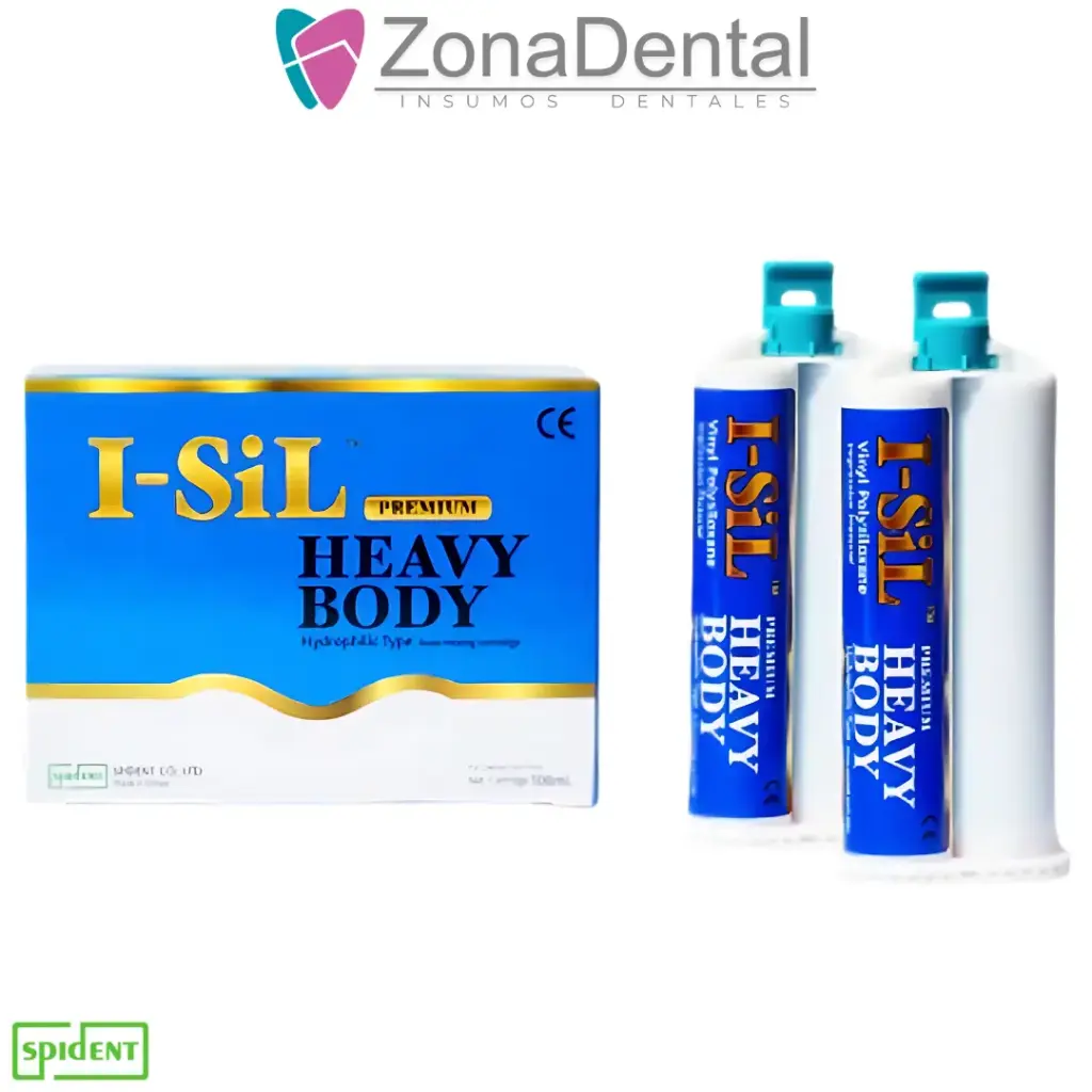 I SIL HEAVY BODY 50ml x2 SPIDENT