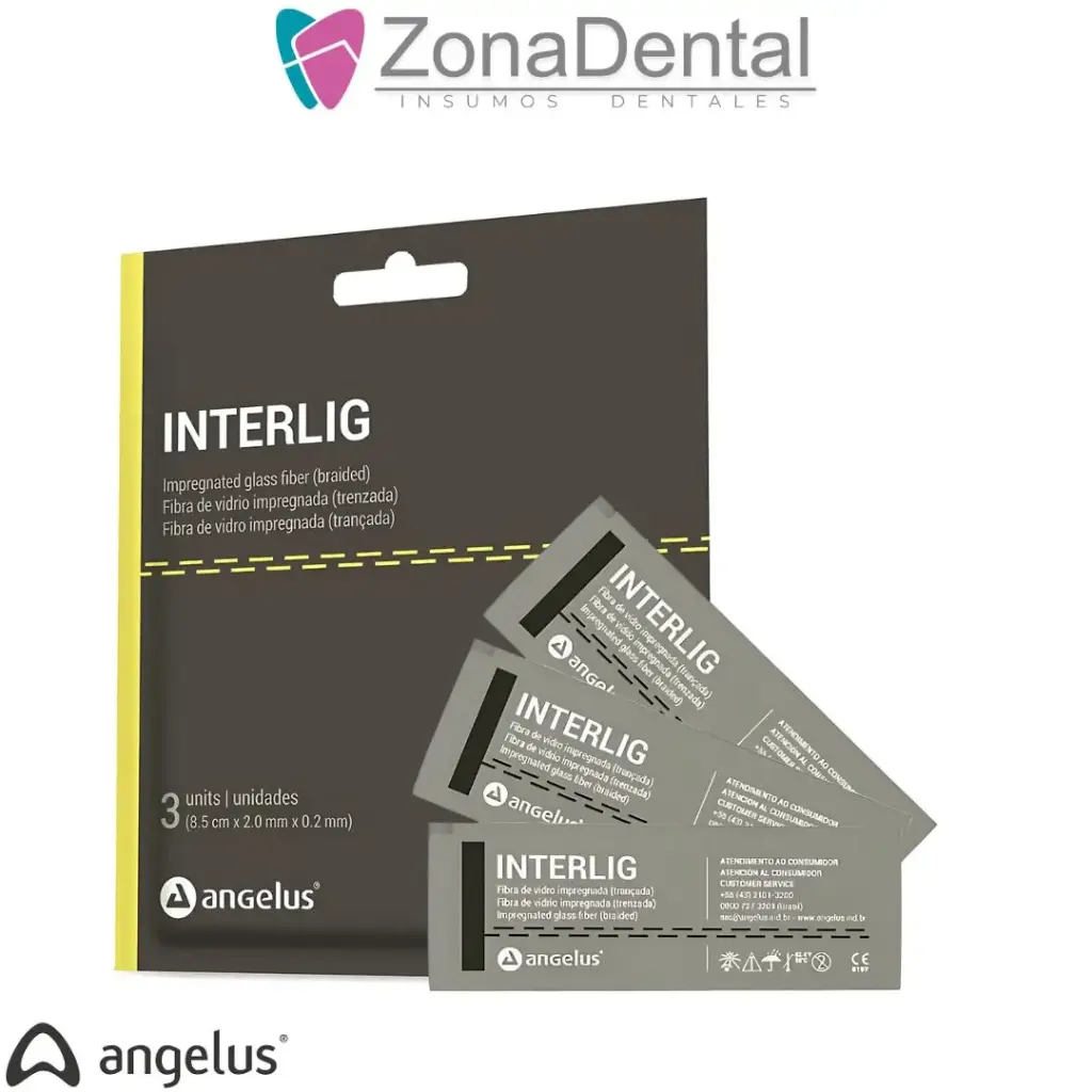 INTERLIG 3 tiras de 8.5cm c/u ANGELUS