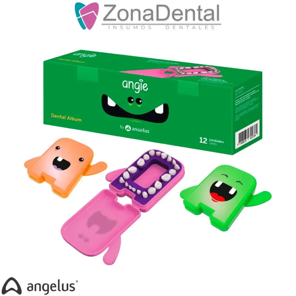 ALBUM DENTAL DIENTES DE LECHE 12un ANGELUS