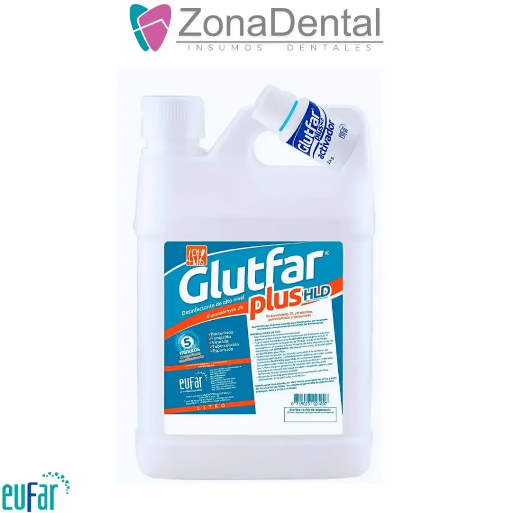 DESINFECTANTE GLUTFAR PLUS EUFAR (500 ml)