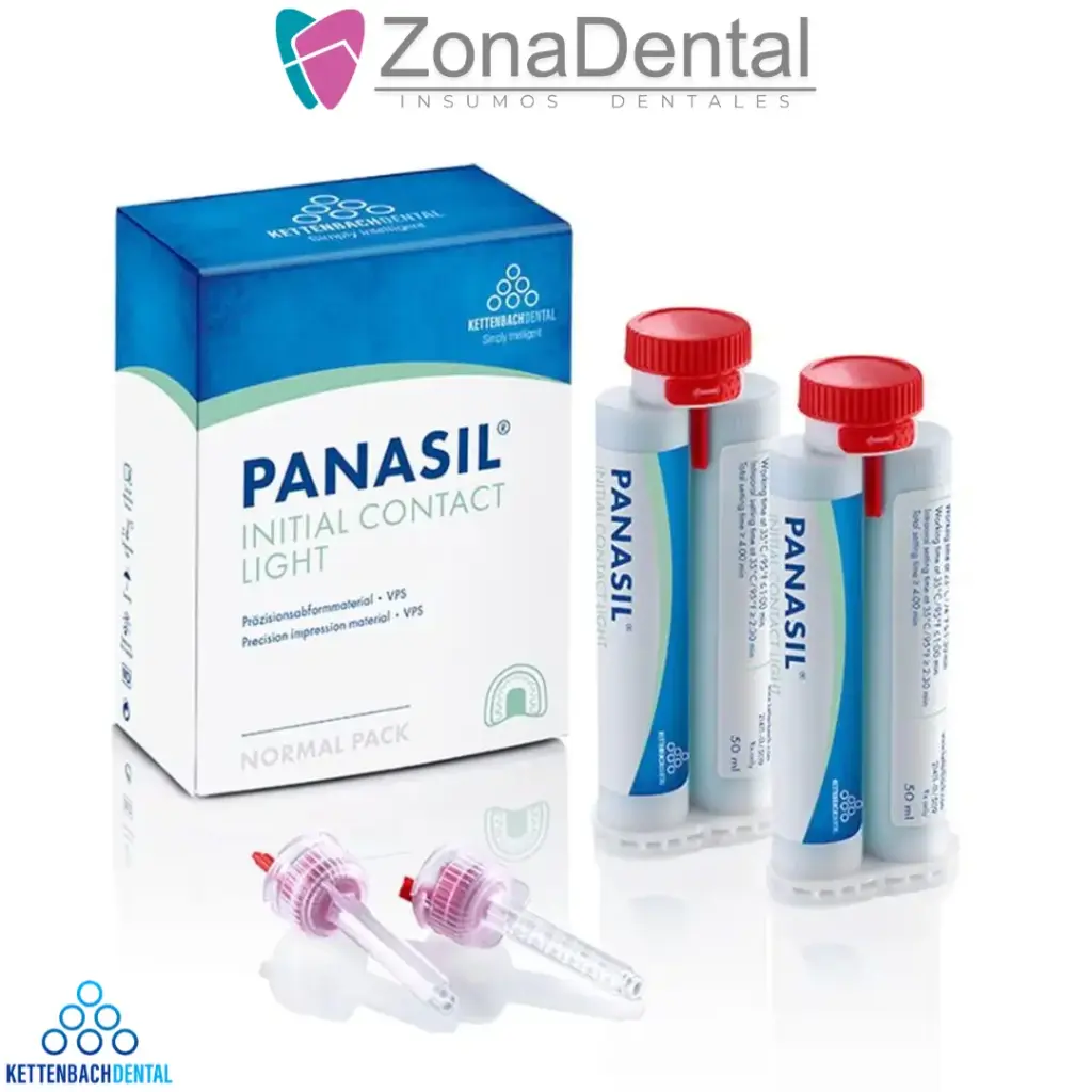 PANASIL INITIAL CONTACT LIGHT 2 x 50ml c/u KETTENBACH