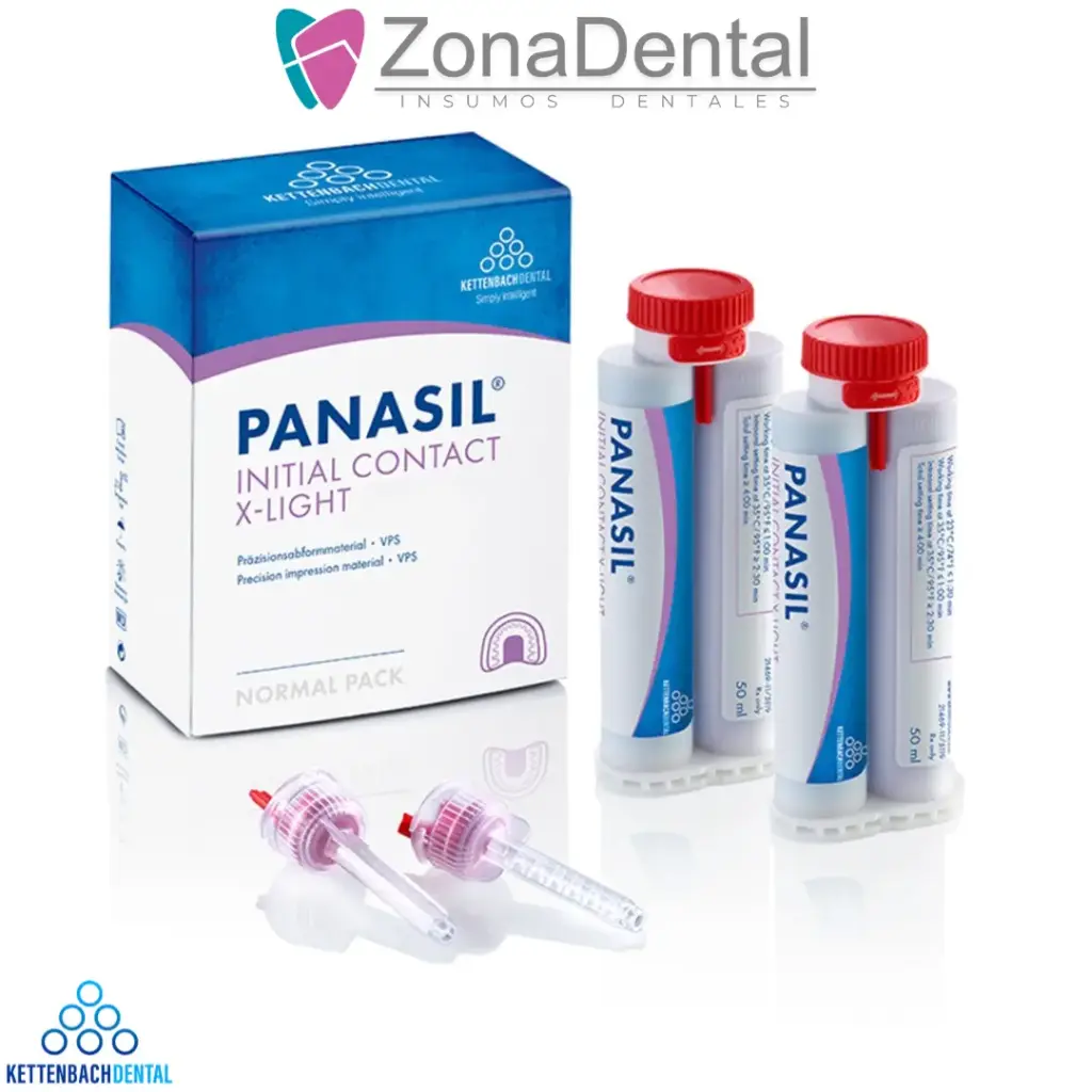 PANASIL INITIAL CONTACT X-LIGHT  2 x 50ml c/u KETTENBACH