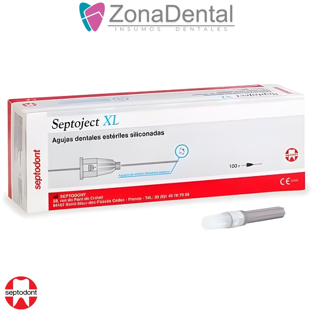 AGUJAS SEPTOJECT 100UN SEPTODONT