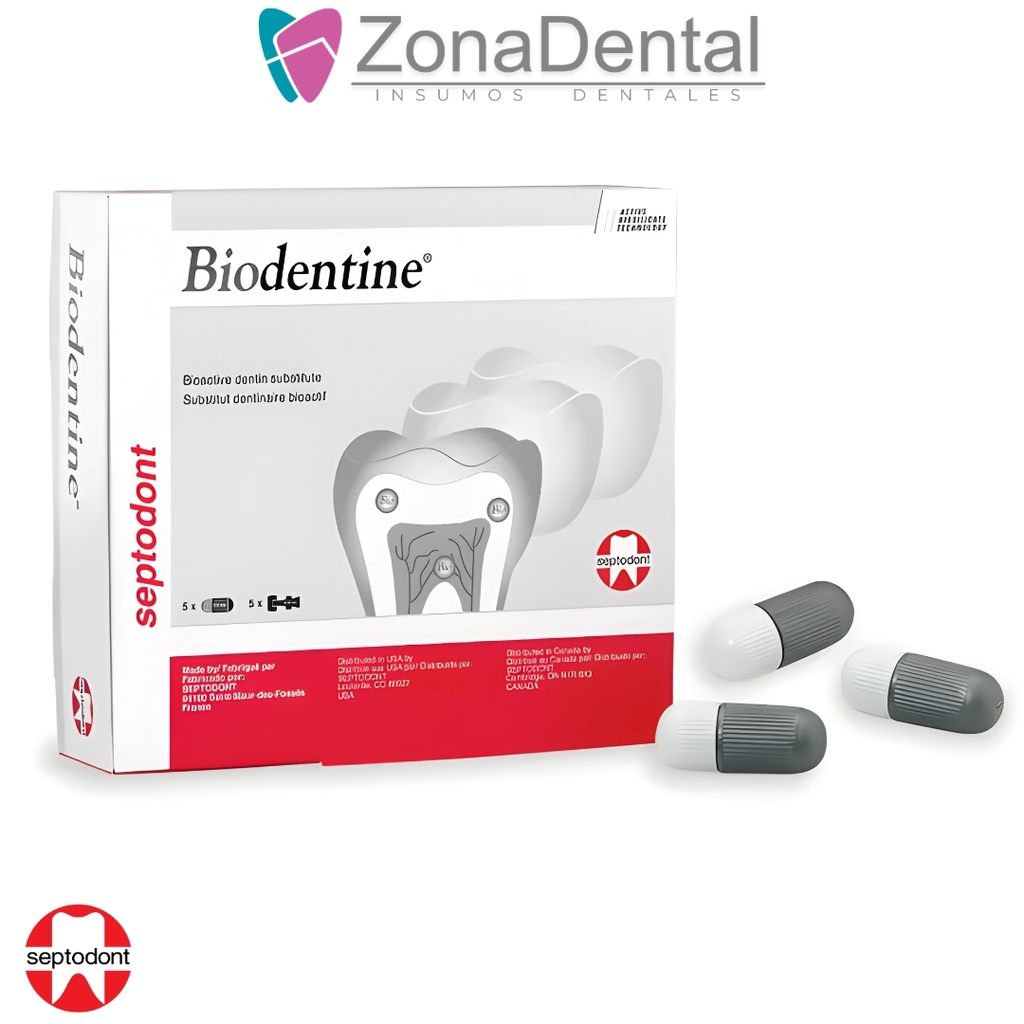 BIODENTINE 5 CAP SEPTODONT