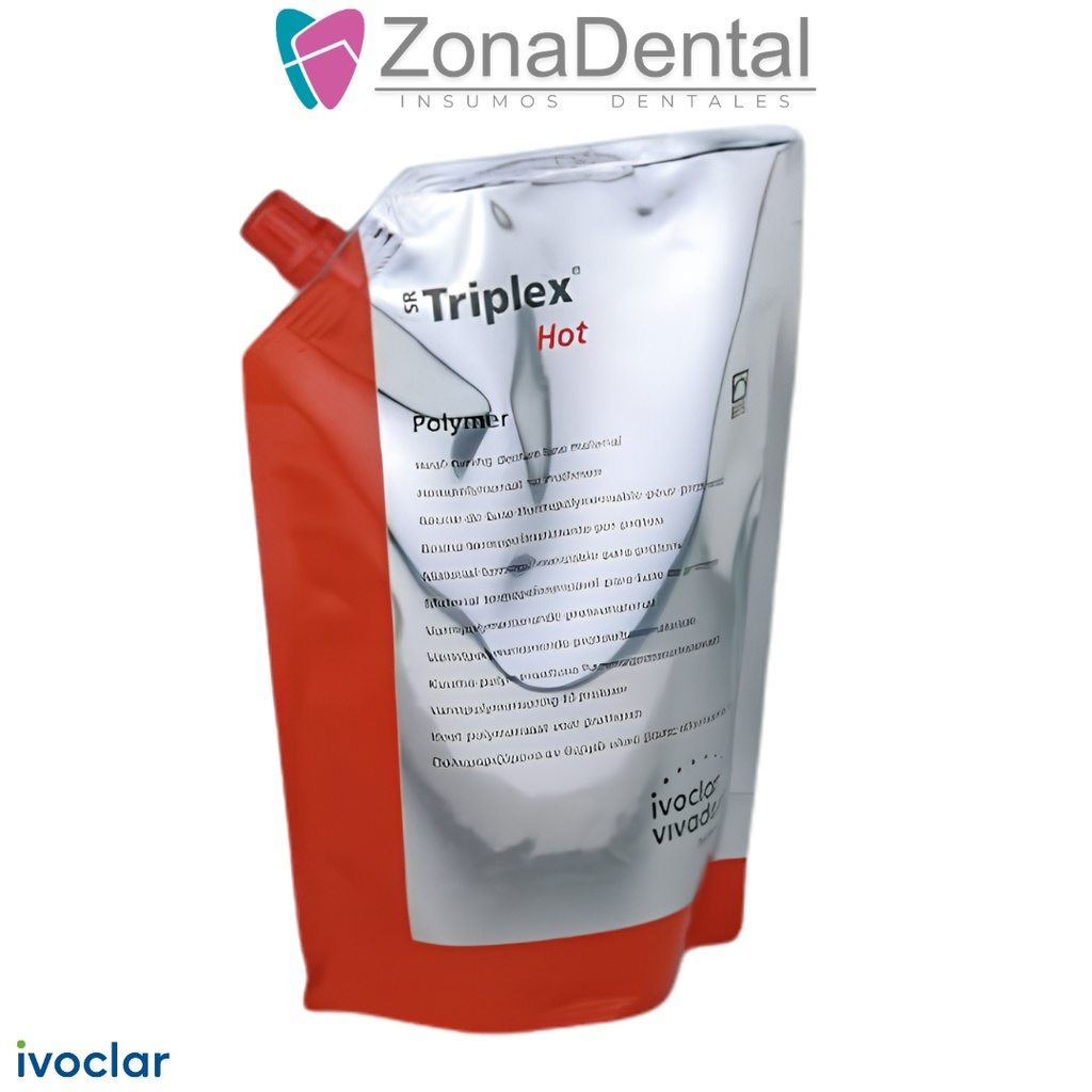 ACRILICO SR TRIPLEX LENTO ROSA 500g IVOCLAR