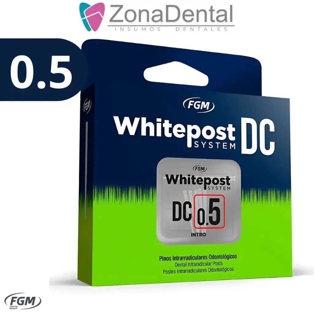 WHITEPOST DC POSTE DE FIBRA DE VIDRIO 5un FGM