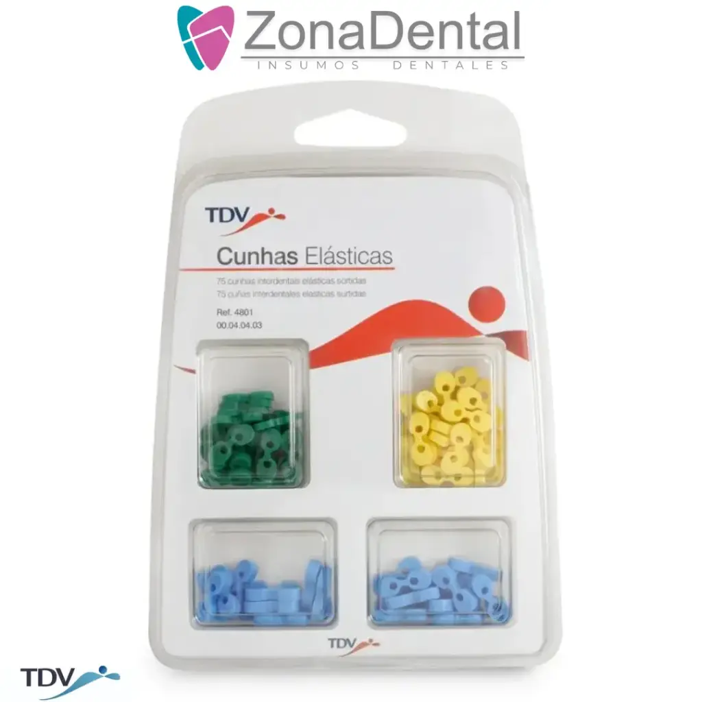 CUÑAS ELÁSTICAS 75un SURTIDAS TDV