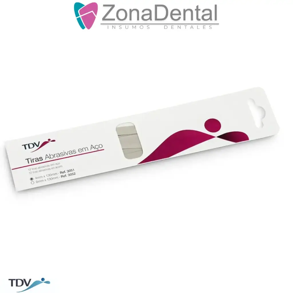 TIRAS ABRASIVAS EN ACERO 12 TIRAS DE 4mm X 150mm TDV
