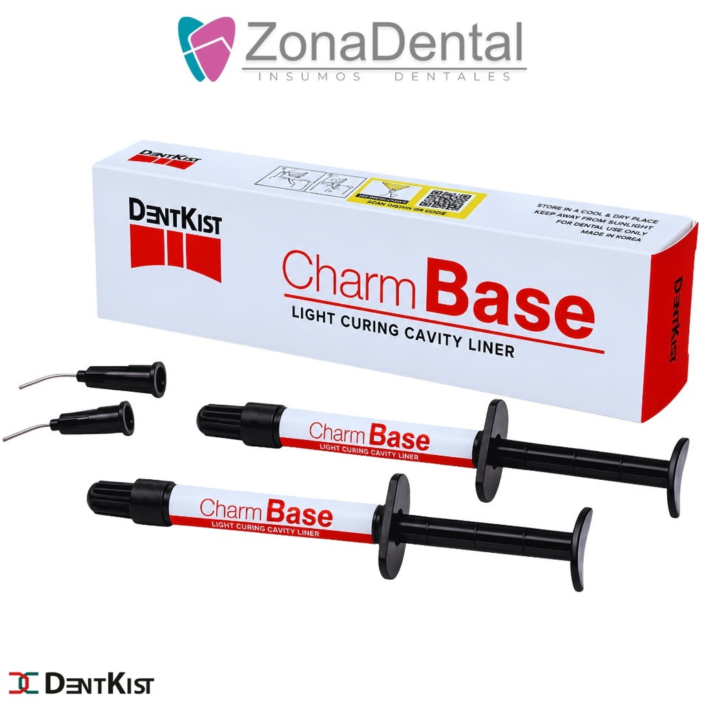 CHARM BASE REVESTIMIENTO PARA BASE CAVITARIA 2 JER X 2G C/U DENTKIST
