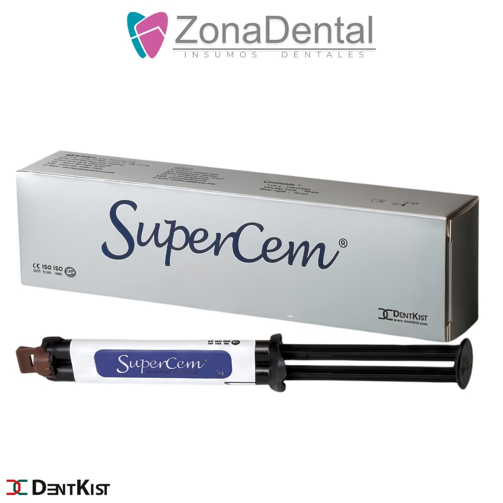 SUPERCEM CEMENTO ADHESIVO AUTOGRABANTE 9 G DENTKIST
