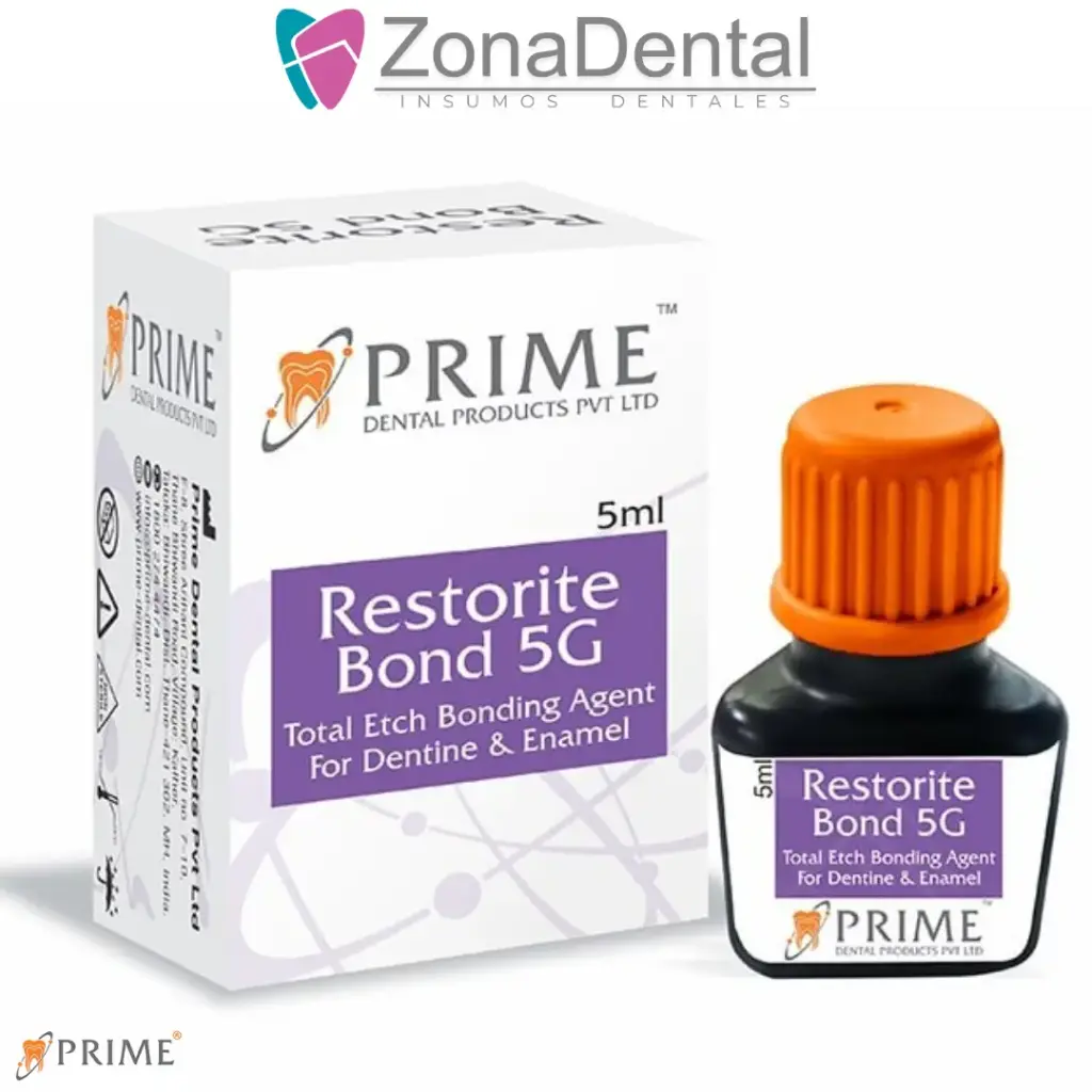RESTORITE BOND ADHESIVO 5Ta G. 5ML. PRIME DENTAL