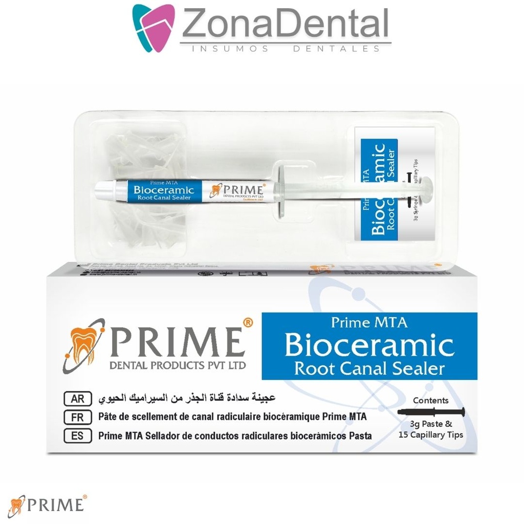 PRIME MTA BIOCERAMICA SEALER PRIME DENTAL 
