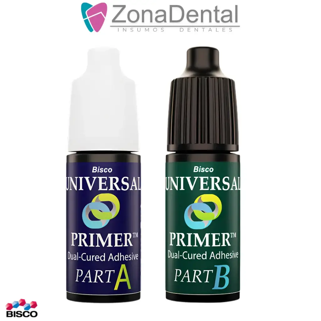 UNIVERSAL PRIMER ADHESIVO UNIVERSAL CURADO DUAL A&B 6ml BISCO