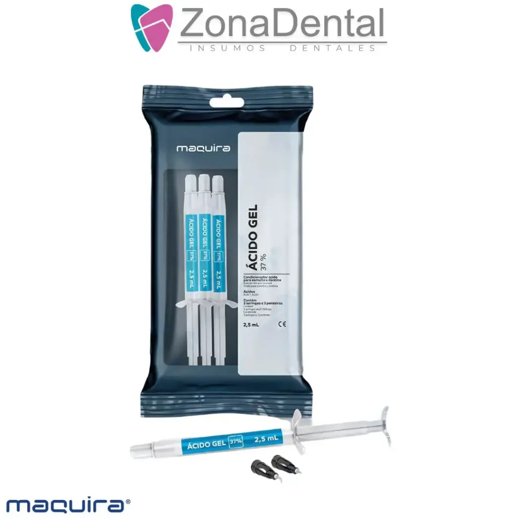 ACIDO GEL CON CLOREXIDINA X 3 jer DE 2.5ml C/U MAQUIRA