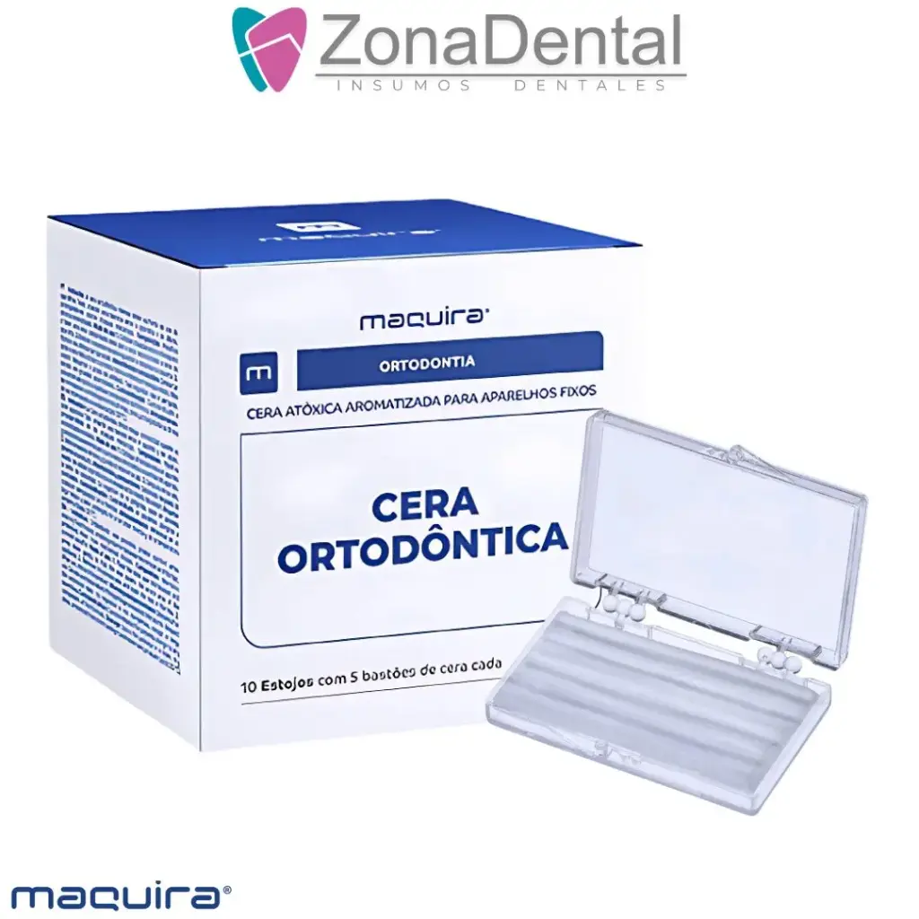 CERA PARA ORTODONCIA PAQUETE 10 cajas MAQUIRA