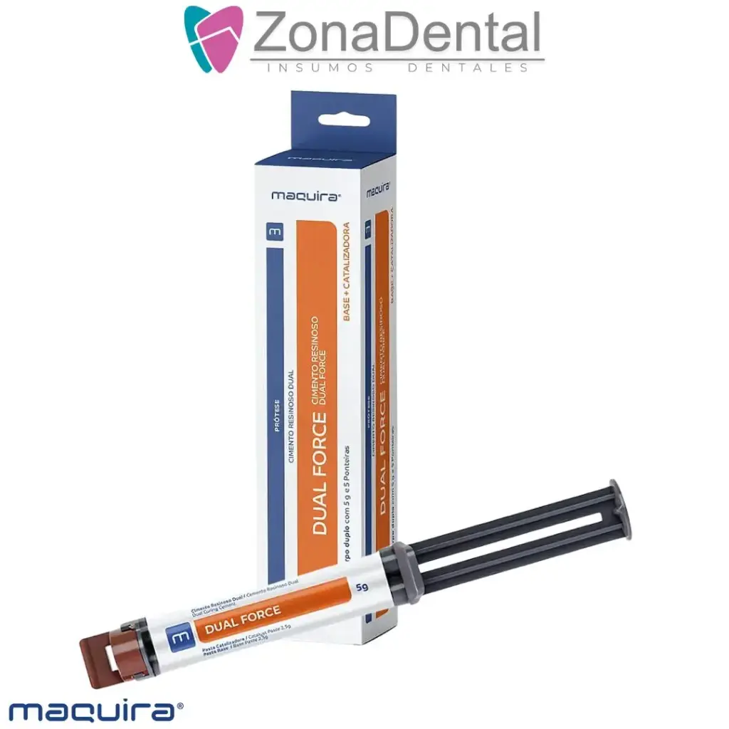 DUAL FORCE CEMENTO DUAL RESINOSO 5g MAQUIRA