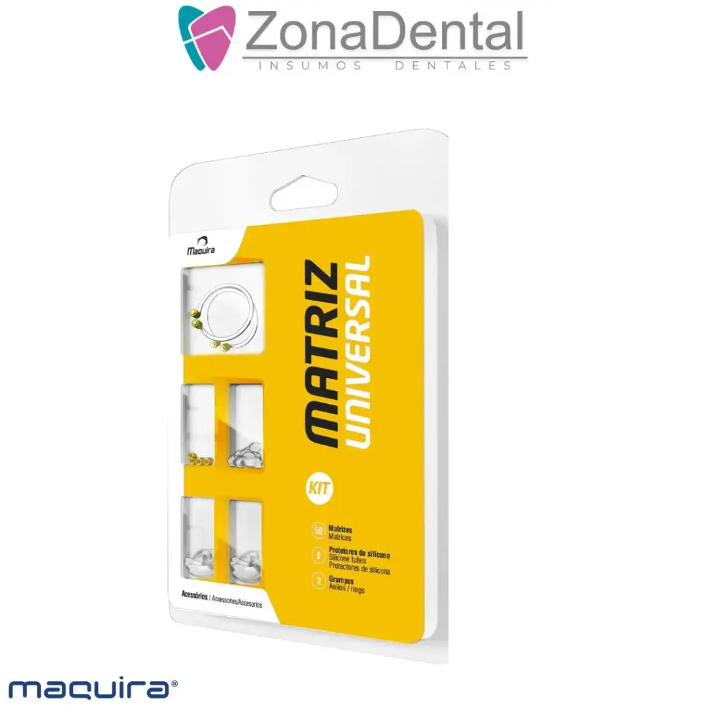 KIT MATRIZ UNIVERSAL 50 MATRICES, 2 AROS, 8 PROTECTORES MAQUIRA