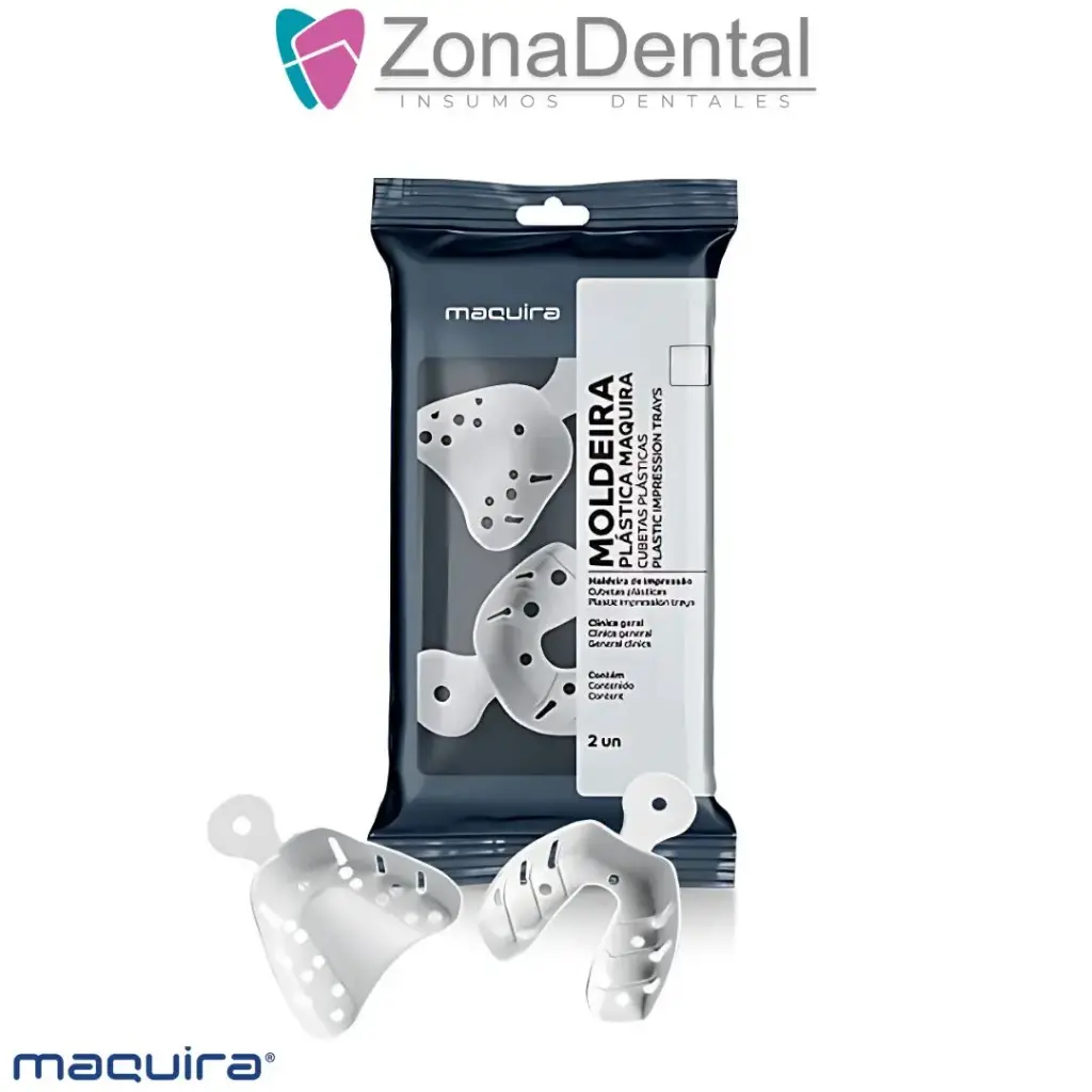 CUBETAS PARA IMPRESION PLASTICAS AUTOCLAVABLE  MAQUIRA