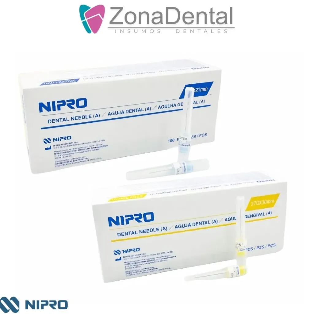 AGUJA DENTALES 100un NIPRO
