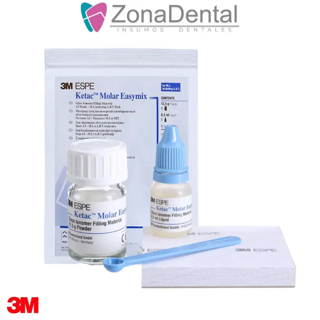 KETAC MOLAR EASY MIX P: 12.5g / L: 8.5ml 3M