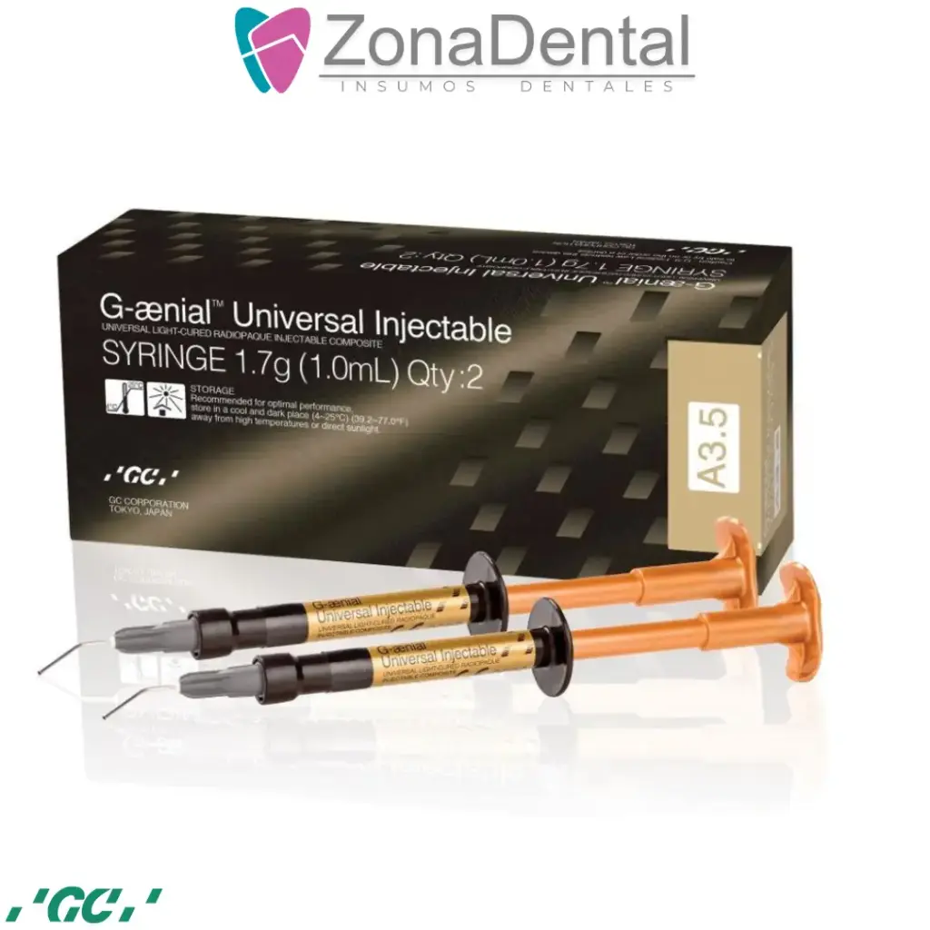 G-ænial UNIVERSAL INJECTABLE 2 X 1.7gr c/u GC