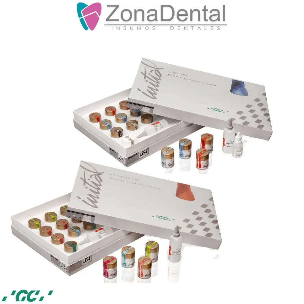 INITIAL LISI CERAMICA PARA DISILICATO DE LITIO SET BASICO GC