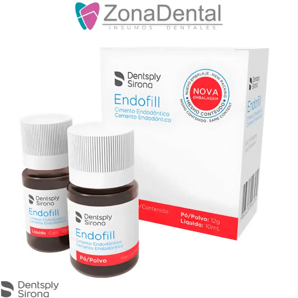 ENDOFIL CEMENTO ENDODONTICO P: 12gr / L: 10ml DENTPLY SIRONA