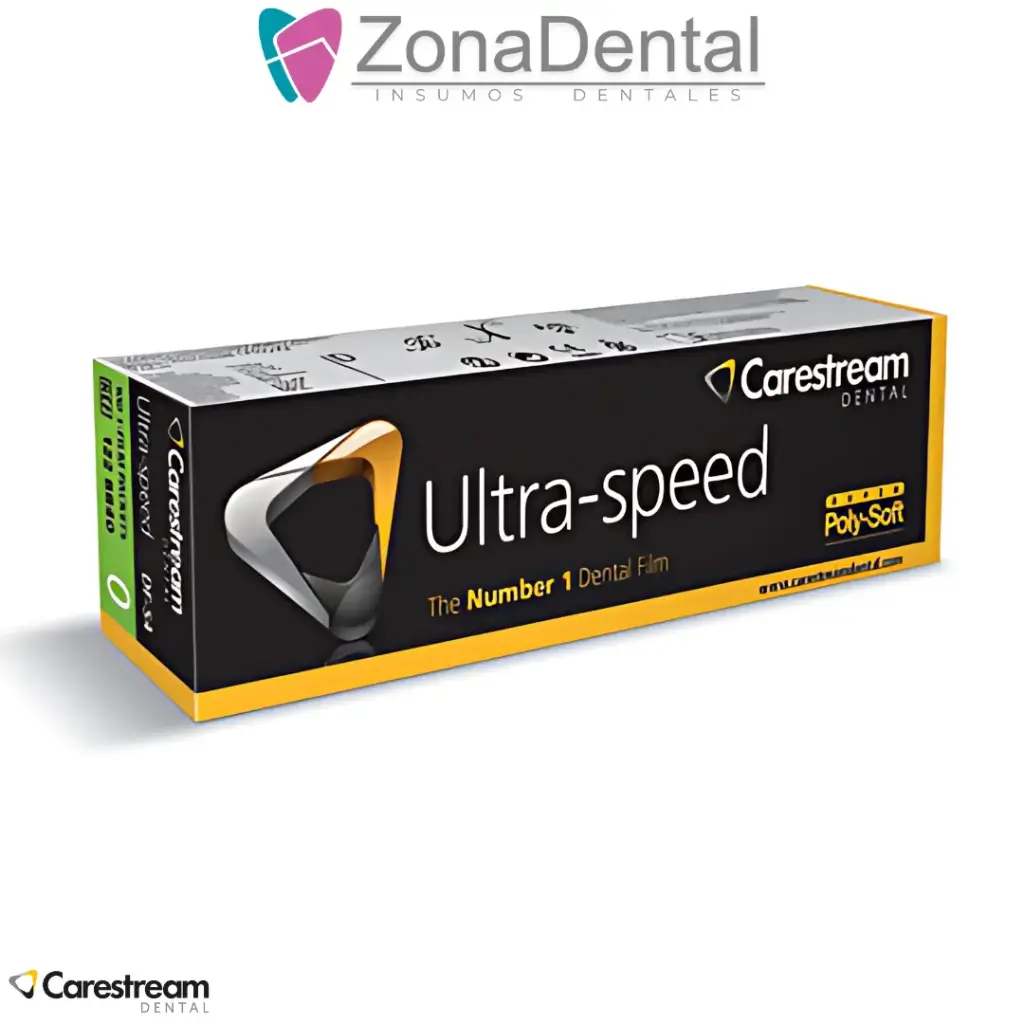 RADIOGRAFIA NIÑO VERDE 100 un. CARESTREAM