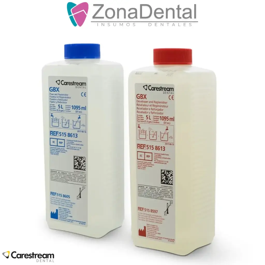 GBX FIJADOR + REVELADOR 1 Lt. CARESTREAM