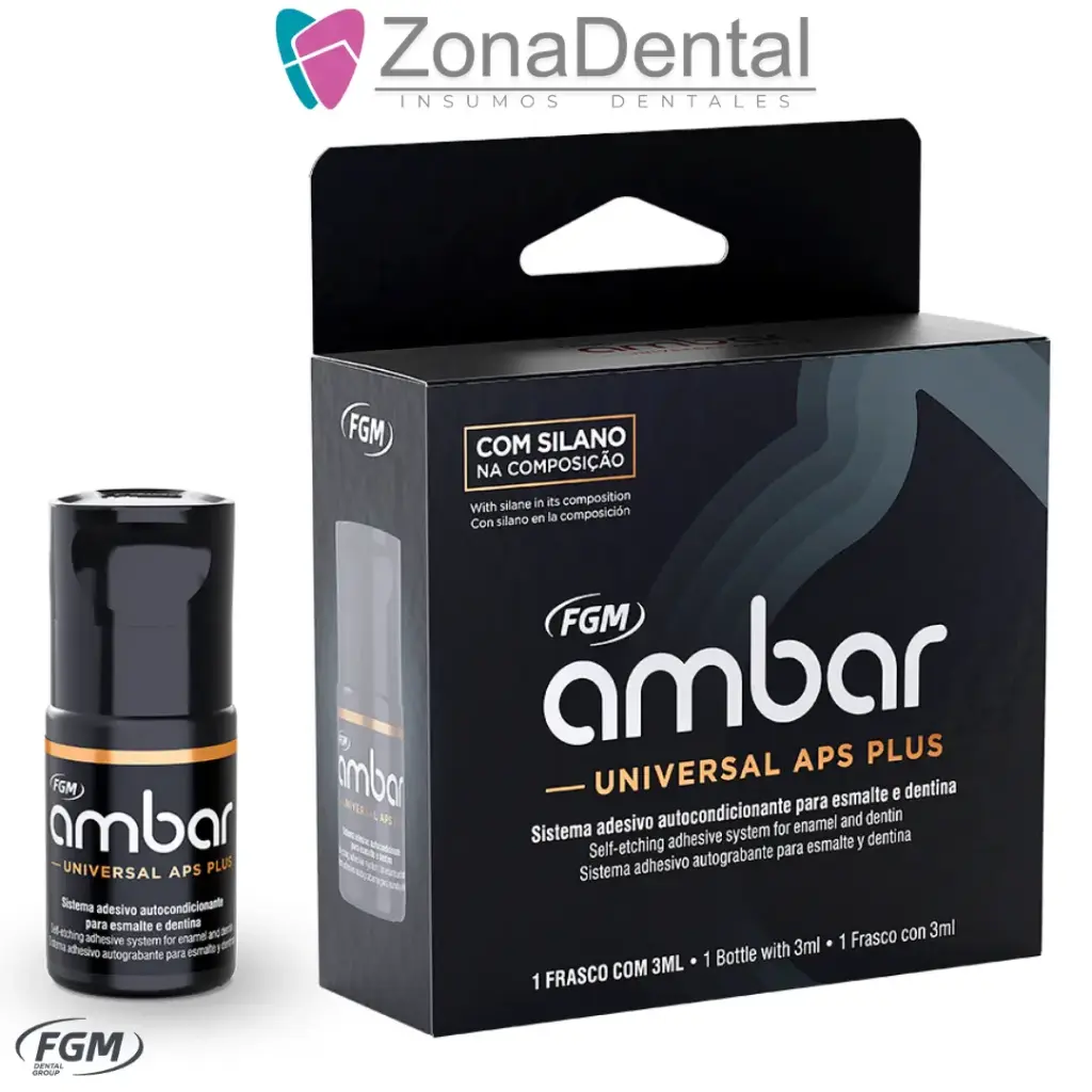ADHESIVO AMBAR UNIVERSAL APS PLUS 3 ml FGM