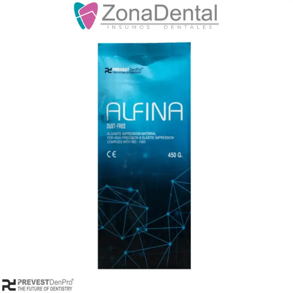 ALFINA ALGINATO SILICONADO 450gr PREVEST