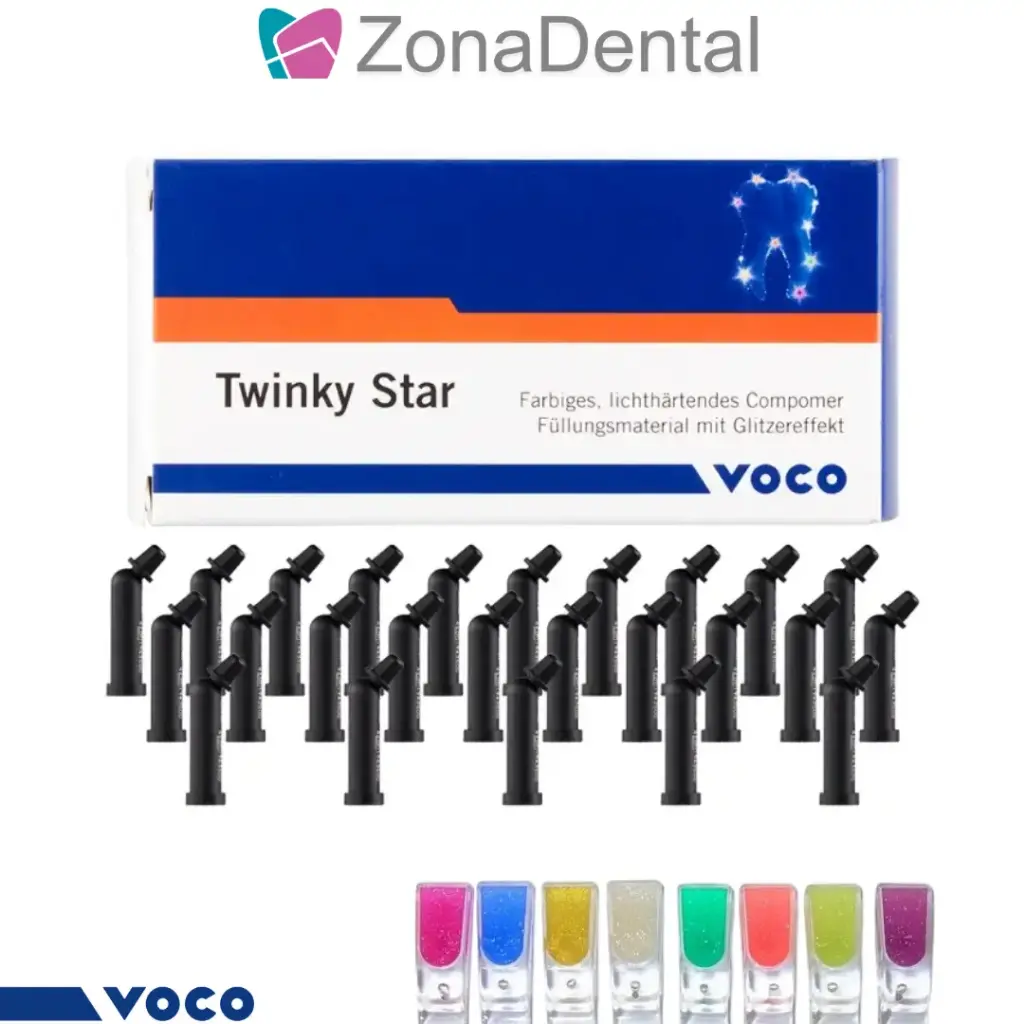 TWINKY STAR 25 CAPSULAS DE 08 Col. 0.25g VOCO