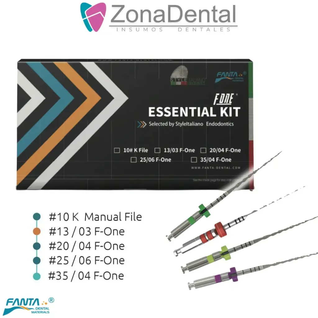KIT LIMAS ESENCIAL F-ONE Style Italiano (Rotación) 5un FANTA