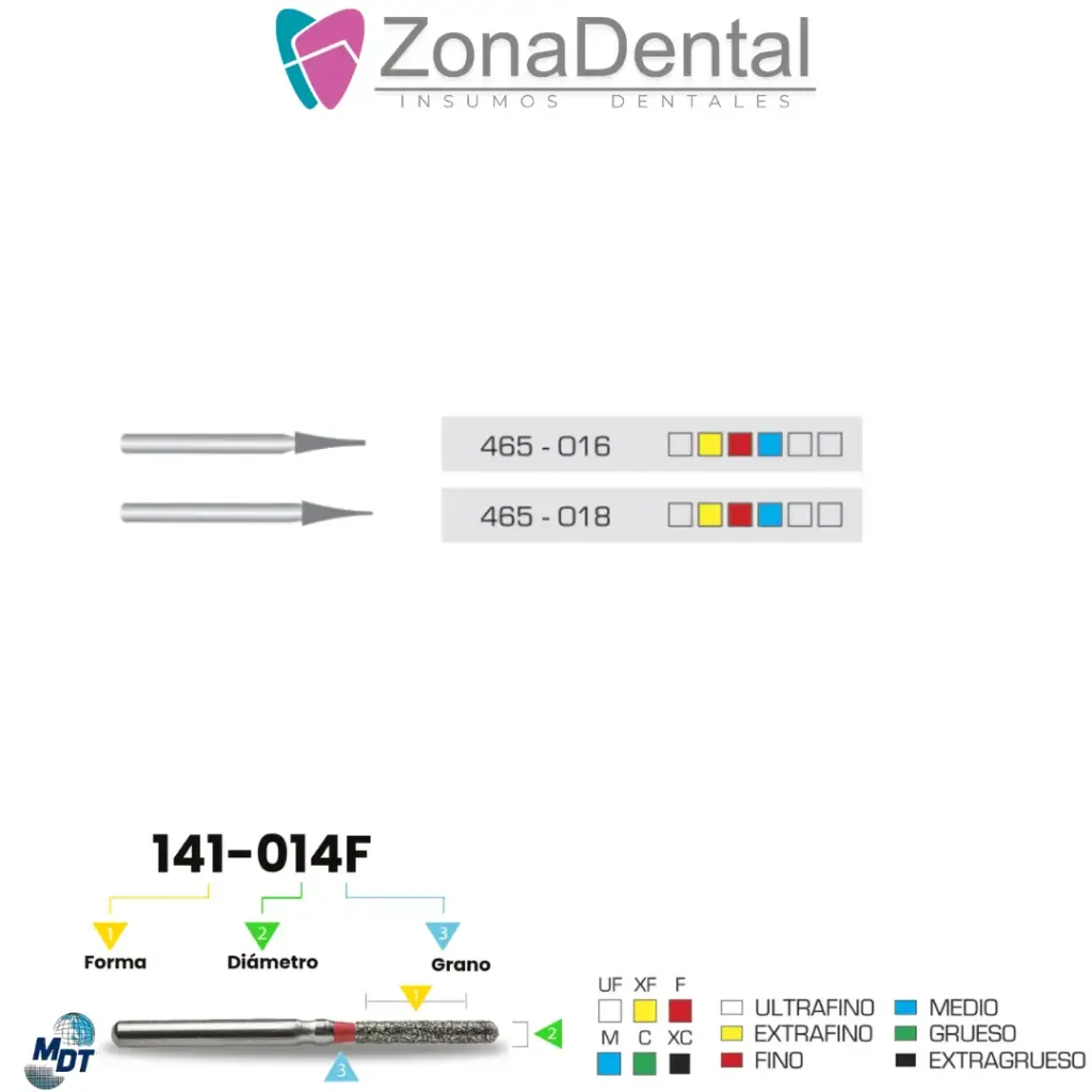 FRESA DIAMANTE INTERPROXIMAL MDT